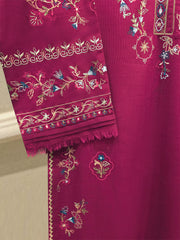 2 Piece - Embroidered  Khaddar Suit S112771