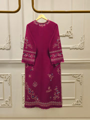2 Piece - Embroidered  Khaddar Suit S112771