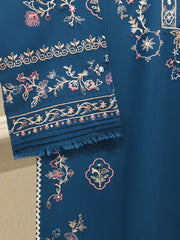 2 Piece - Embroidered Khaddar Suit S112779