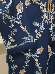 3 Piece- Pure Khaddi Silk Embroidered Suit S112783