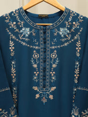 2 Piece - Embroidered Kora Cotton Suit  S112785
