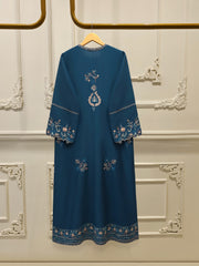2 Piece - Embroidered Kora Cotton Suit  S112785