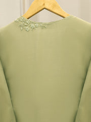 3 Piece - Pure Chiffon Embroidered Suit S112784