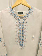 2 Piece - Embroidered  Khaddar Suit S112796