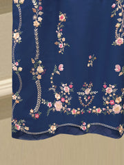 3 Piece- Pure Khaddi Silk Embroidered Suit S112788