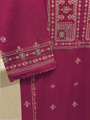 2 Piece - Embroidered  Khaddar Suit S112827