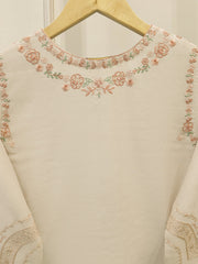 3 Piece - Embroidered Kora Cotton Suit  S112817