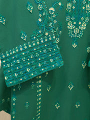 3 Piece - Embroidered Khaddar Suit S112833
