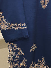 2 Piece- Pure Korean Silk Embroidered Suit S112847