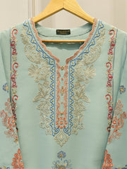 2 Piece - Embroidered Kora Cotton Suit  S112853