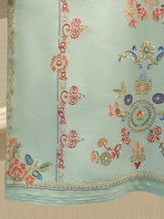 2 Piece - Embroidered Kora Cotton Suit  S112853