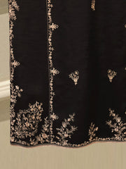 2 Piece- Pure Korean Silk Embroidered Suit S112851