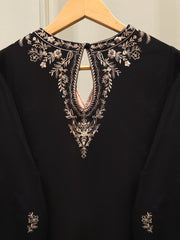 2 Piece- Pure Korean Silk Embroidered Suit S112851