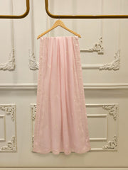 3 Piece - Pure Embroidered Cotton Net Suit S112866