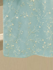 3 Piece - Pure Embroidered Cotton Net Suit S112862