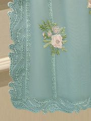 3 Piece - Pure Embroidered Cotton Net Suit S112900