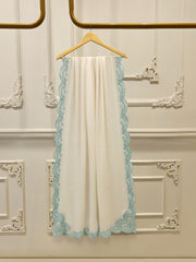 3 Piece - Pure Embroidered Cotton Net Suit S112900