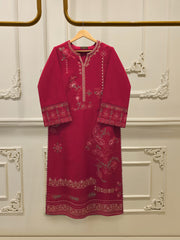 2 Piece - Embroidered  Khaddar Suit S112904