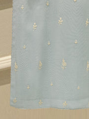 3 Piece - Pure Embroidered Cotton Net Suit S112905