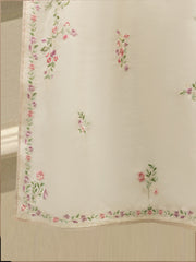 2 Piece- Pure Korean Silk Embroidered Suit S112910