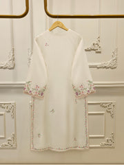 2 Piece- Pure Korean Silk Embroidered Suit S112910