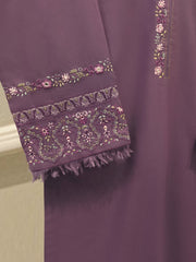 2 Piece - Embroidered  Khaddar Suit S112930