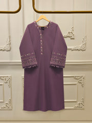 2 Piece - Embroidered  Khaddar Suit S112930