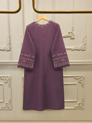 2 Piece - Embroidered  Khaddar Suit S112930