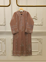 2 Piece - Embroidered  Khaddar Suit S112960