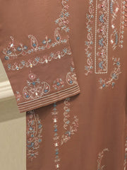 2 Piece - Embroidered  Khaddar Suit S112960