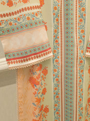 2 Piece - Digital Printed Embroidered Cambric Suit S112956