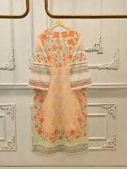 2 Piece - Digital Printed Embroidered Cambric Suit S112956