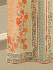 2 Piece - Digital Printed Embroidered Cambric Suit S112956