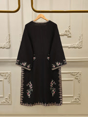 3 Piece-  Pure Embroidered Sheesha Silk Suit S112959