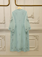 3 Piece - Pure Embroidered Cotton Net Suit S112965