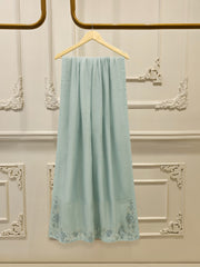 3 Piece - Pure Embroidered Cotton Net Suit S112965