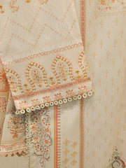 3 Piece - Digital Printed Cambric Suit S112978