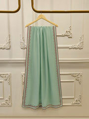 3 Piece - Pure Embroidered Cotton Net Suit S112976