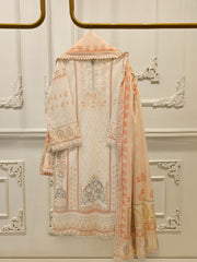 3 Piece - Digital Printed Cambric Suit S112978