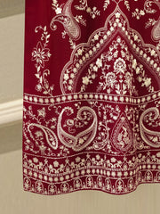 3 Piece - Pure Embroidered Cotton Net Suit S112982