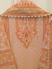 3 Piece - Digital Printed Cambric Suit S112984