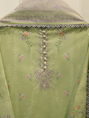 3 Piece - Digital Printed Cambric Suit S112983