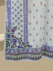 3 Piece - Digital Printed Cambric Suit S112993