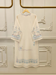 3 Piece - Embroidered Kora Cotton Suit  S113019