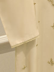 Pure Embroidered Sheesha Silk Shirt S113013