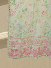 3 Piece - Digital Printed Embroidered  Cambric Suit S113067