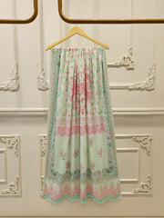 3 Piece - Digital Printed Embroidered  Cambric Suit S113067