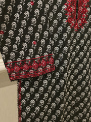 2 Piece - Digital Printed Embroidered Cambric Suit S113085