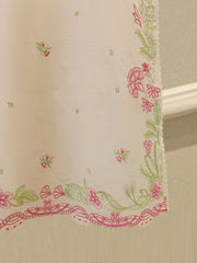 3 Piece - Embroidered Cambric Suit  S113083