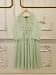 2 Piece - Embroidered Cambric Suit  S113109